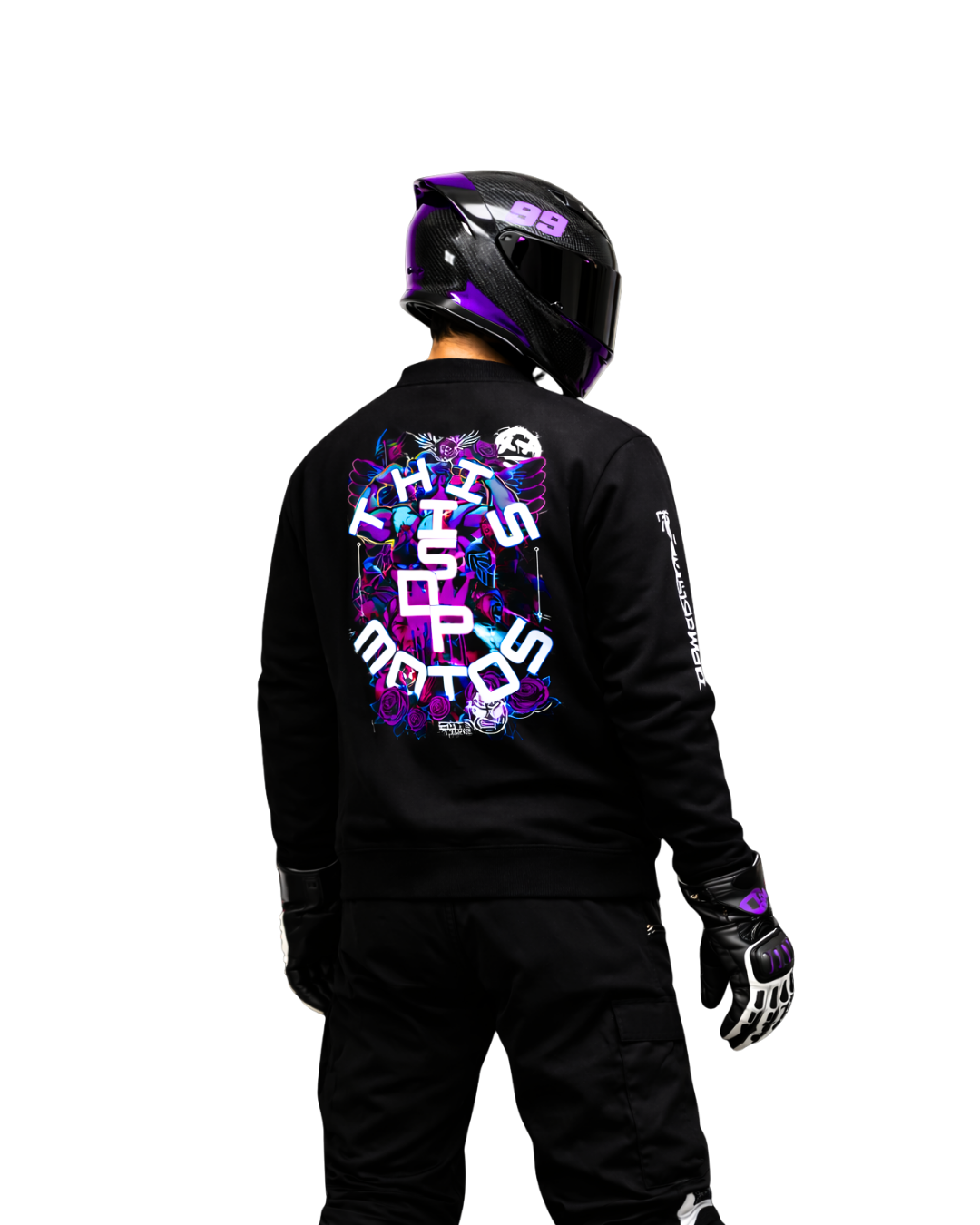 DPM ED1 – THIS IS DPMOTOS Unisex Biker Streetwear Hoodie