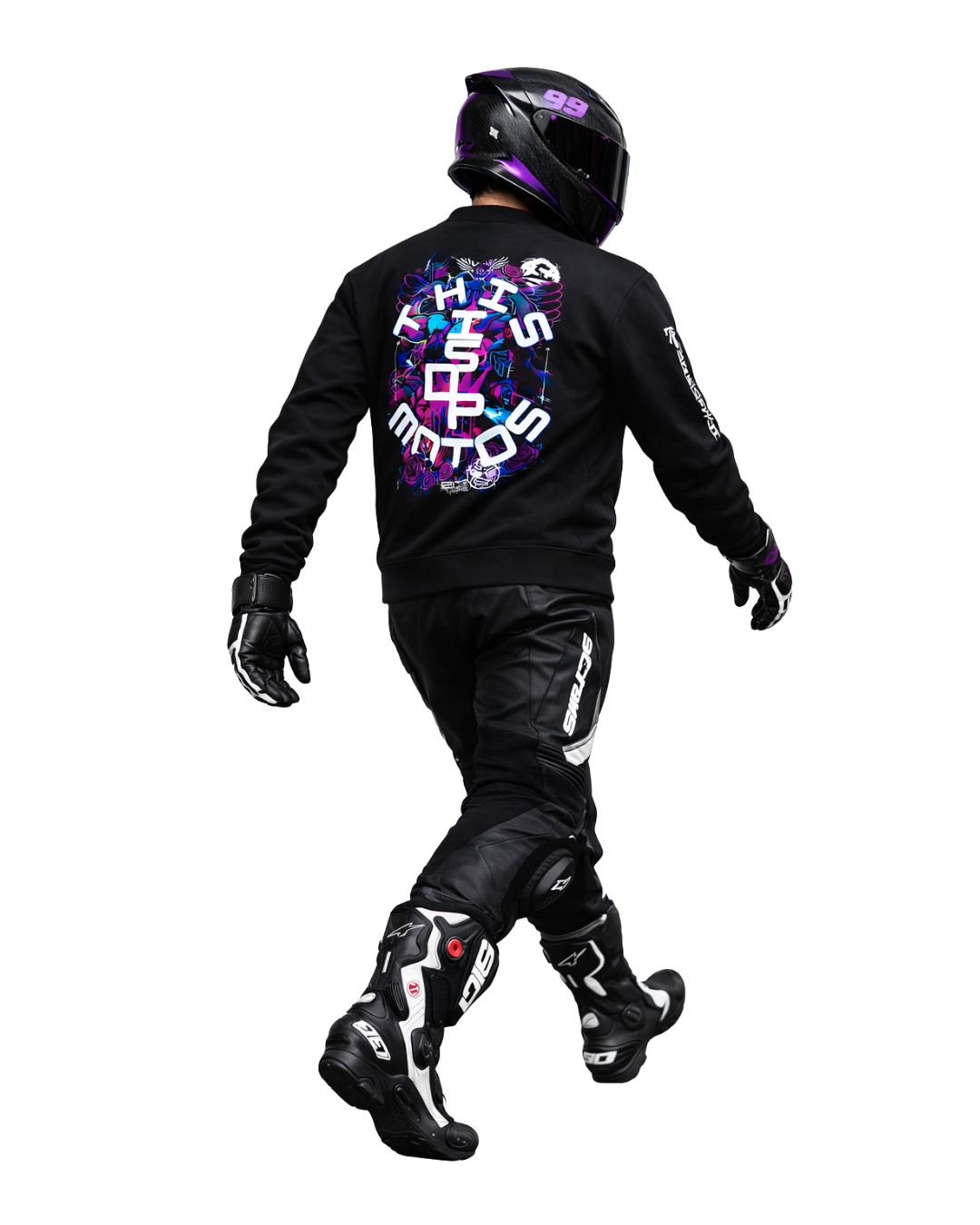 DPM ED1 – THIS IS DPMOTOS Unisex Biker Streetwear Hoodie