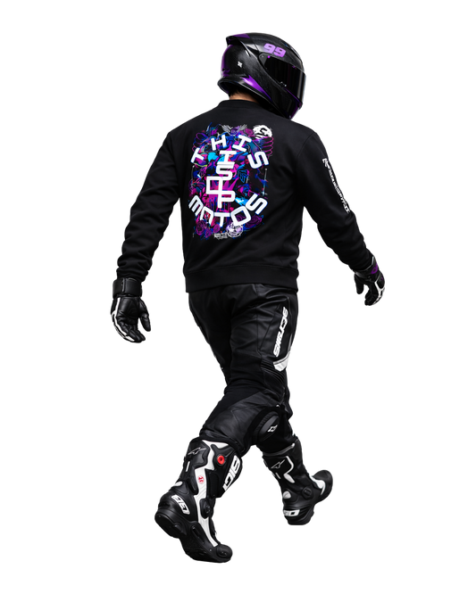 DPM ED1 – THIS IS DPMOTOS Unisex Biker Streetwear Hoodie